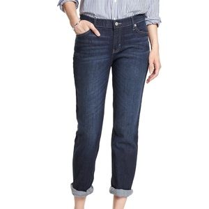 Banana Republic Petite Dark Girlfriend Jean